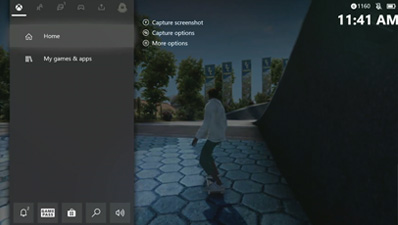 Az Xbox Series S gyors folytatási funkcióját bemutató videó.
