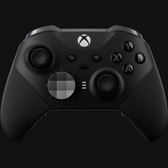 Detail view of Xbox Elite Wireless Controller Series 2