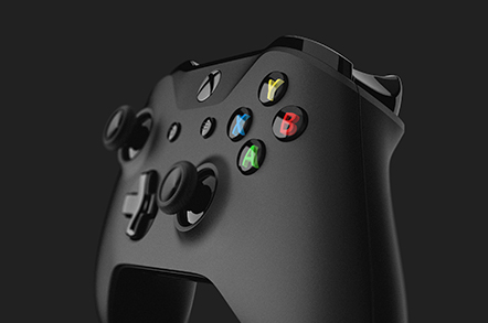 click to expand xbox controller front view image