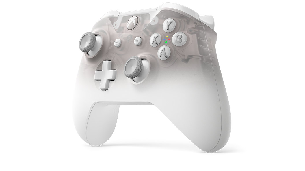 grey and teal xbox controller