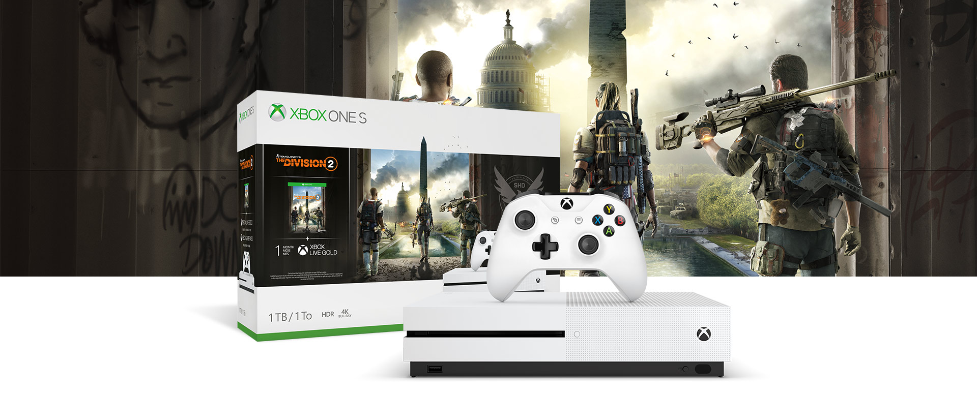 tom clancy's the division 2 xbox one s