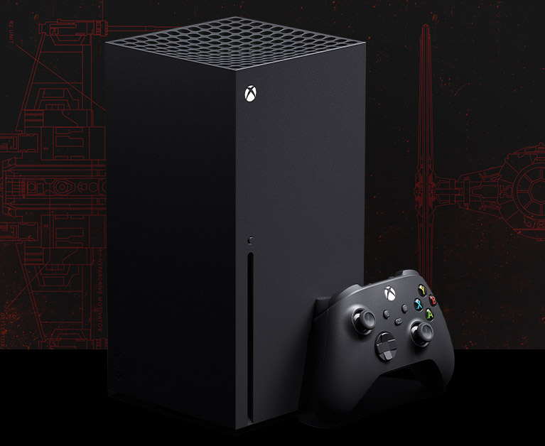 Xbox Series X-console plus controller