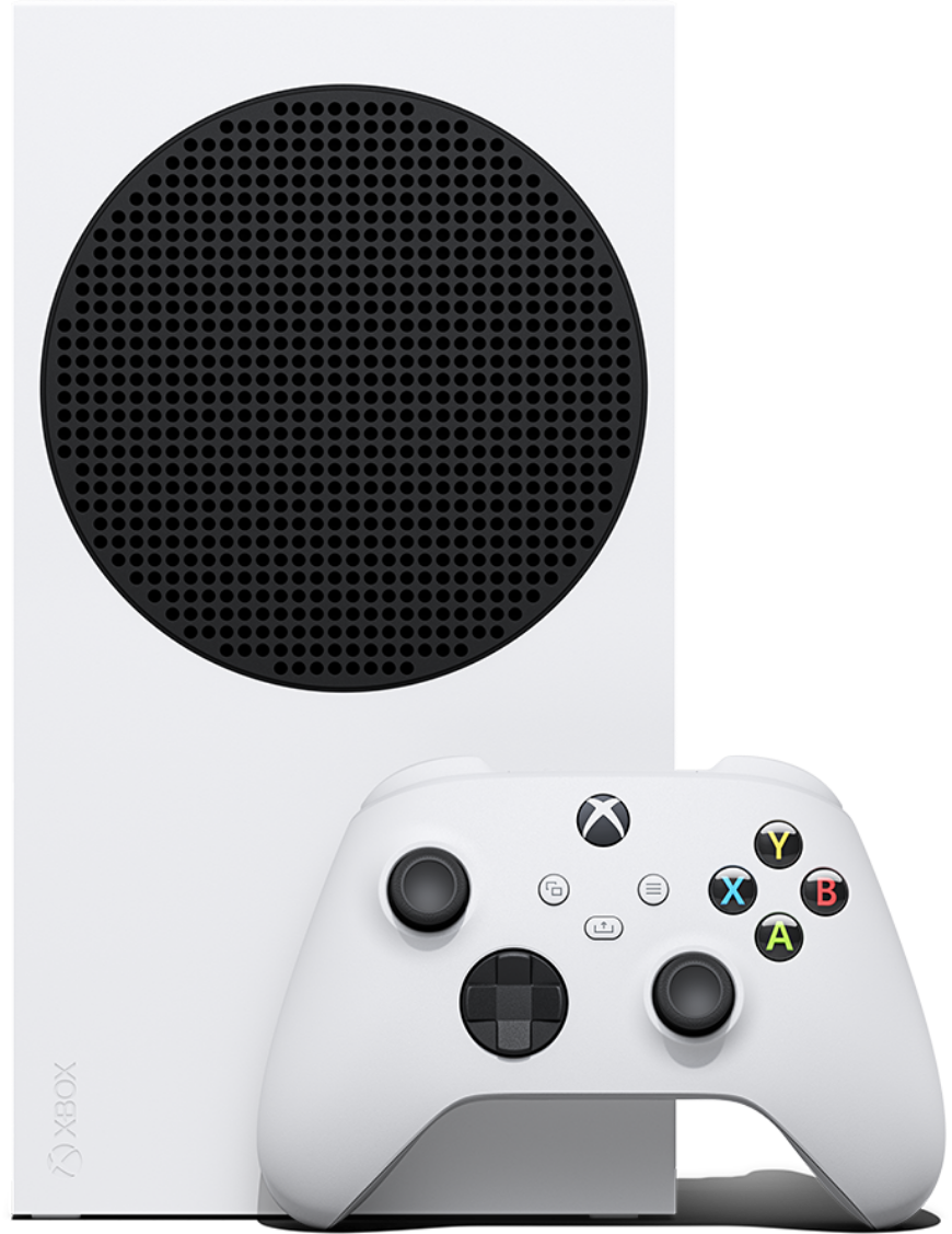 Konsola Xbox Series S i kontroler Xbox