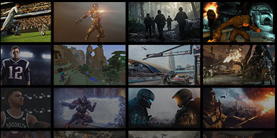 Various game screenshots