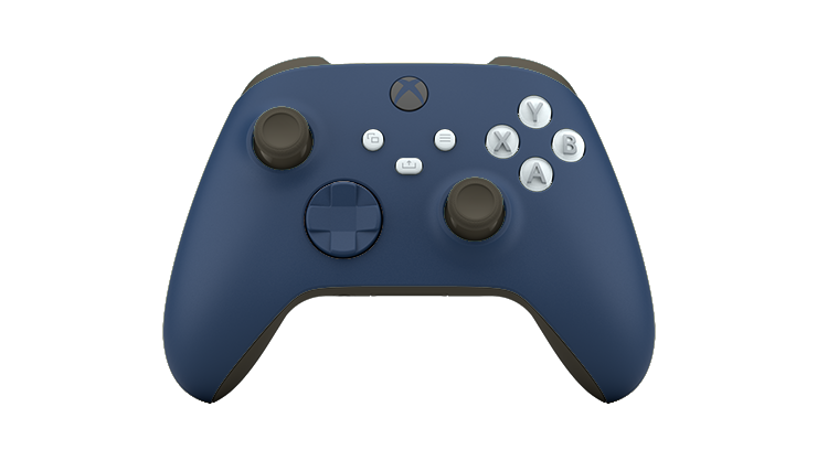 Pre-configured Xbox Design Lab controller ready to be customised