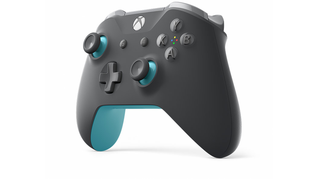 Xbox Wireless Controller – Grey/Blue | Xbox