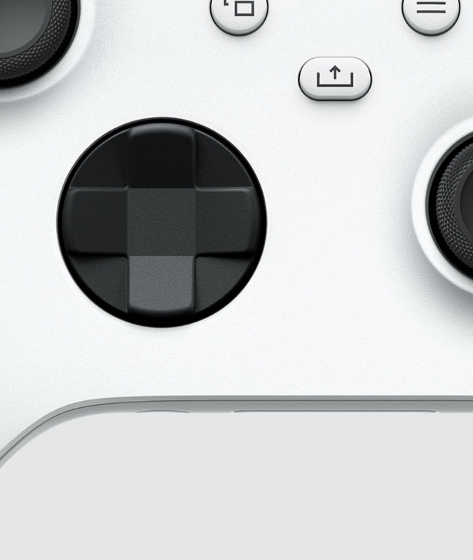trådløs Xbox-kontroller oppdatert D-pad