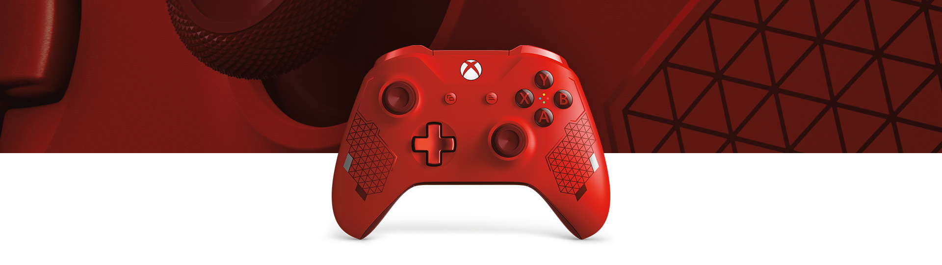 xbox one red sport controller