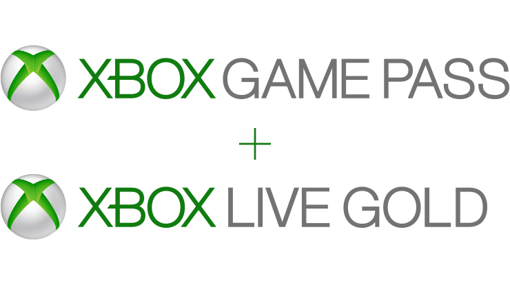 Xbox Game Pass ve Xbox Live Gold logosu