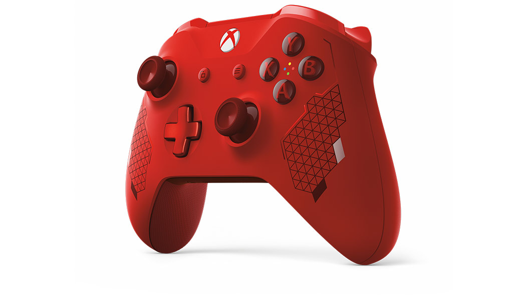 xbox one red sport controller