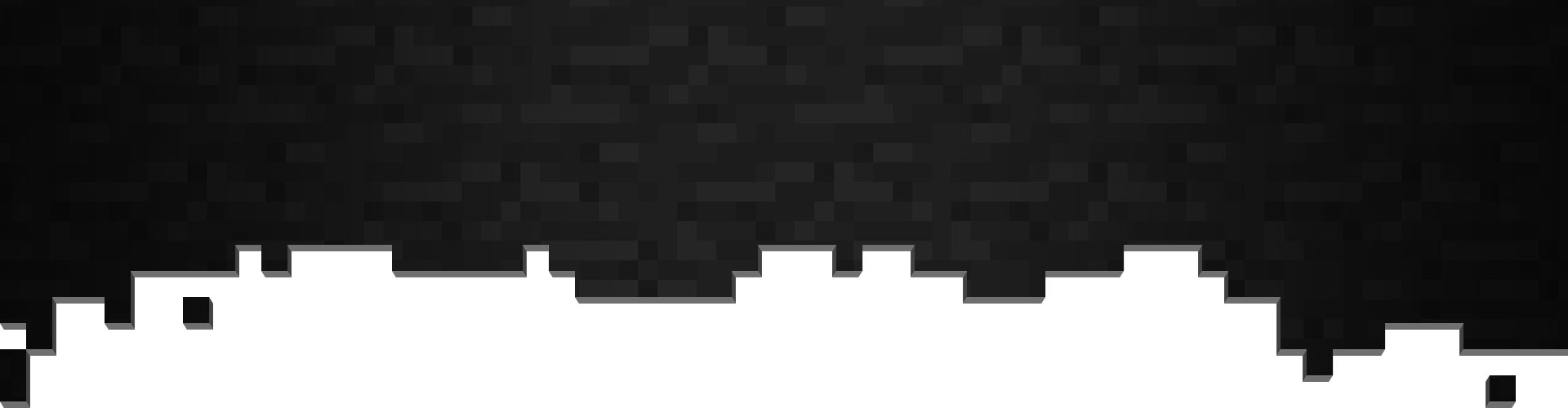 Pixels pretos e cinza