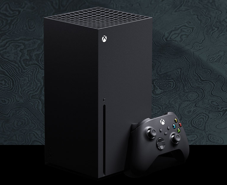 Xbox Series X-konsol plus controller