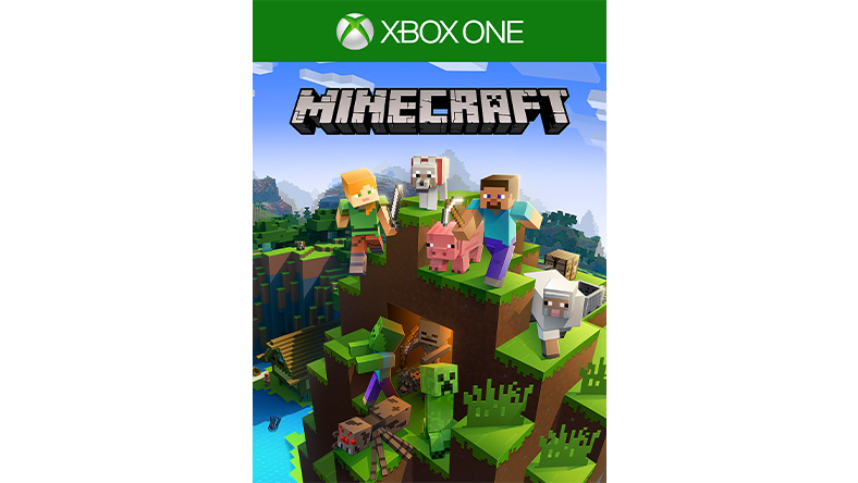 xbox one with fortnite and minecraft