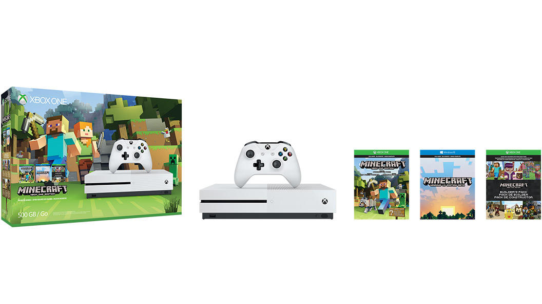 Xbox One S Minecraft 500GB bundle