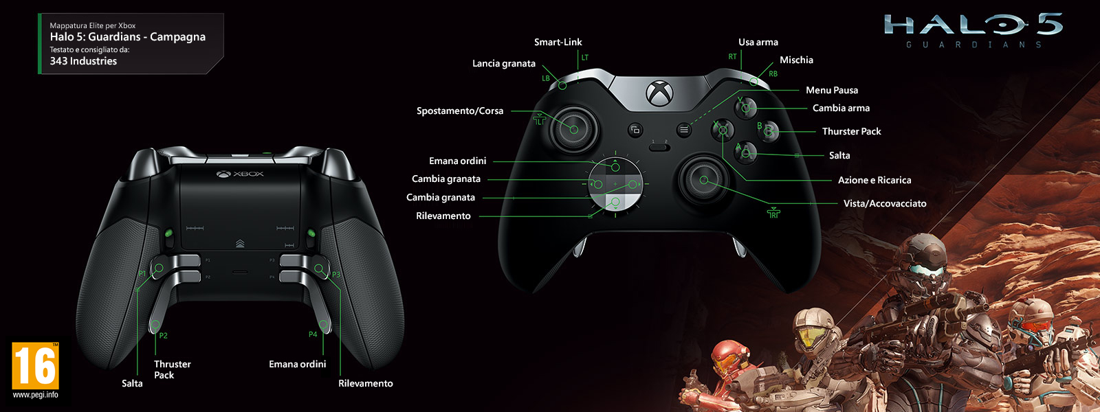 controller wireless elite per xbox xbox one