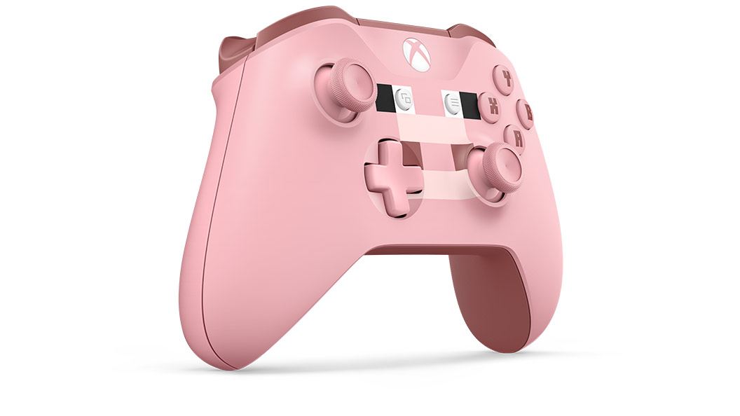 official xbox wireless minecraft pig controller