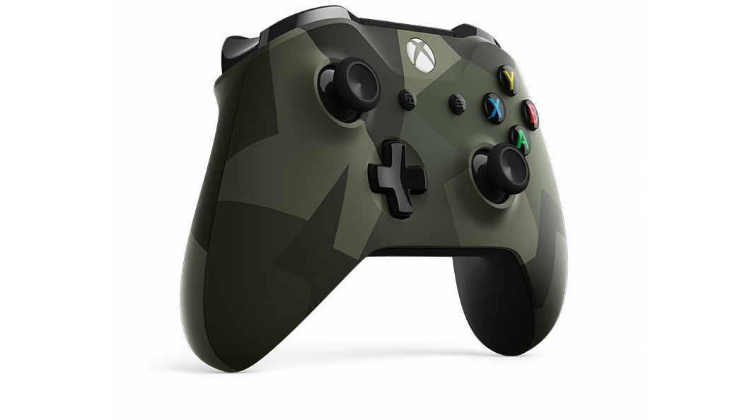 army green xbox one controller
