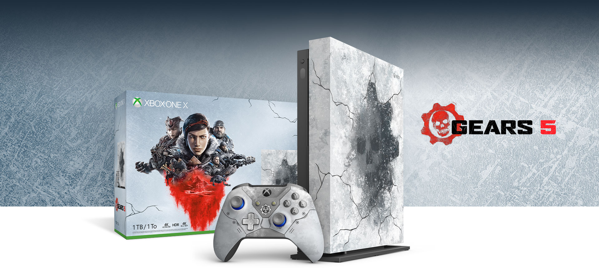 Hasil gambar untuk Xbox One X Gears 5 Bundle