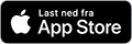 Knapp med Apple-logo og teksten Last ned fra App Store
