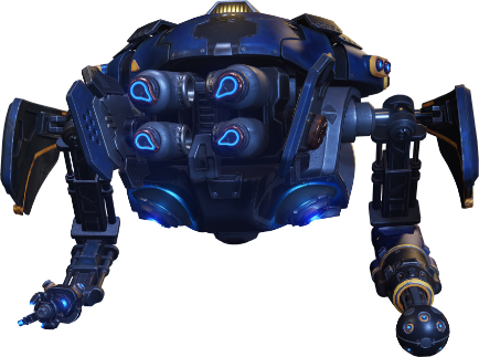 Lietajúci robot z hry Gears 5