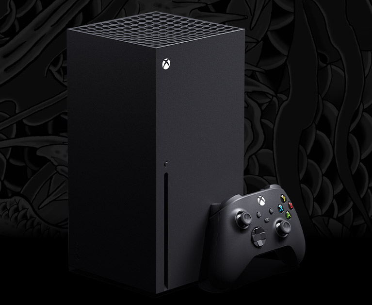 Console Xbox Series X più controller