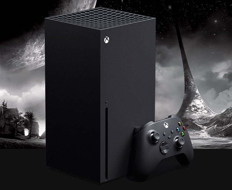 Konzola a ovládač Xbox Series X