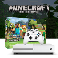 Xbox One S Minecraft Favorites Bundle (500GB)  Xbox