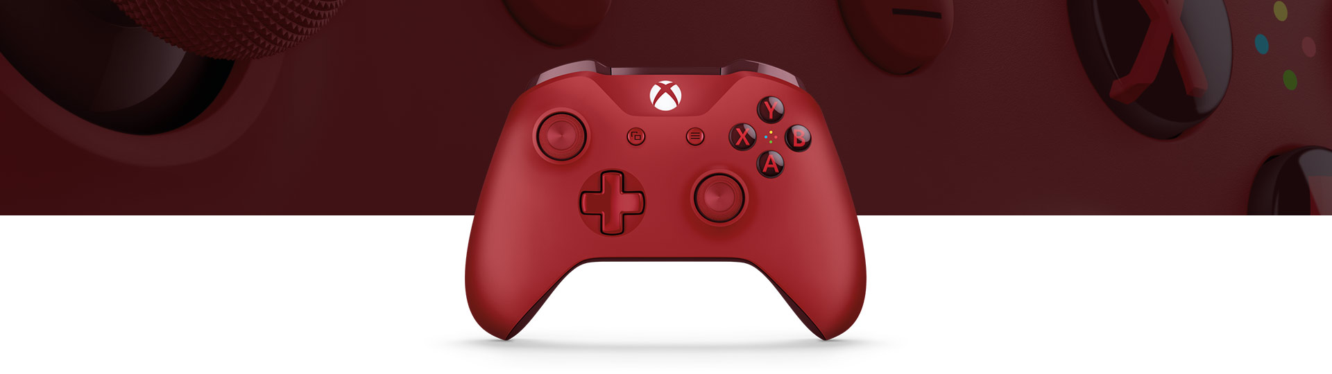 all red xbox controller